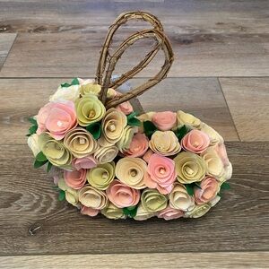 Laura Ashley Easter Bunny Springtime Pastel Flowers Viral Holiday Table Decor